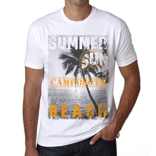 Camposoto Mens Short Sleeve Round Neck T-Shirt - Casual
