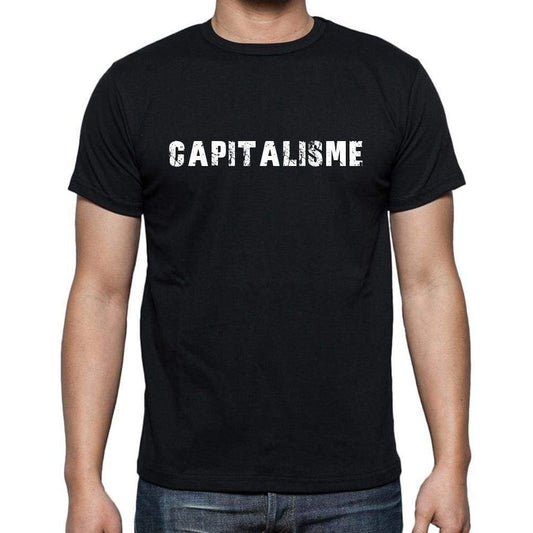 Capitalisme French Dictionary Mens Short Sleeve Round Neck T-Shirt 00009 - Casual