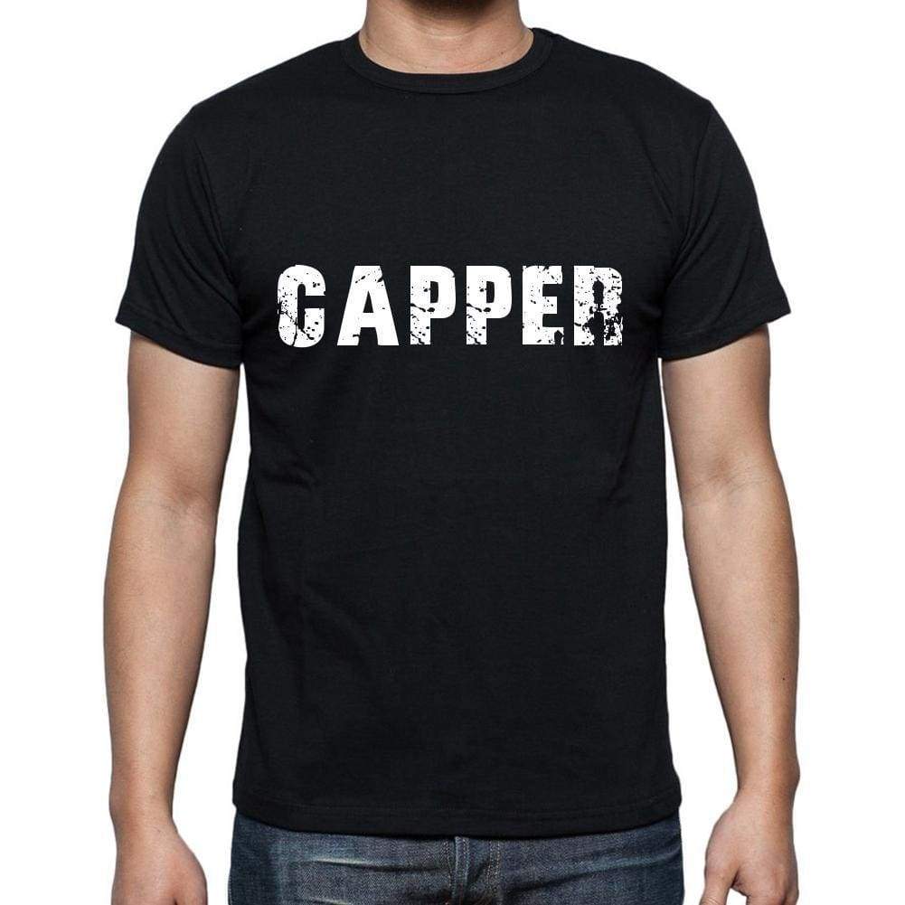 Capper Mens Short Sleeve Round Neck T-Shirt 00004 - Casual