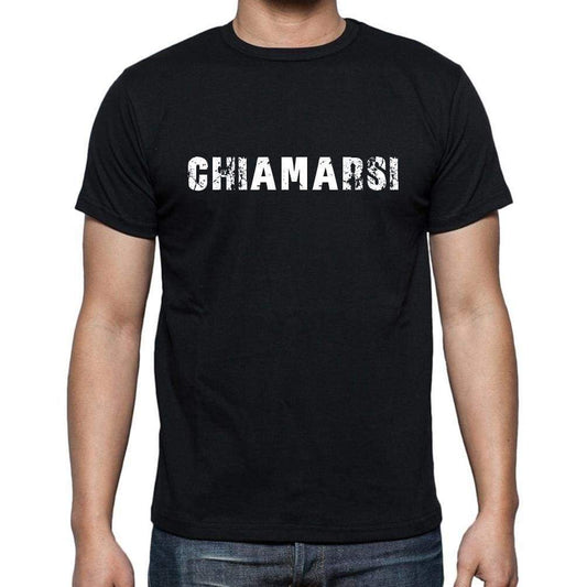 Chiamarsi Mens Short Sleeve Round Neck T-Shirt 00017 - Casual