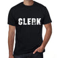 Clerk Mens Retro T Shirt Black Birthday Gift 00553 - Black / Xs - Casual