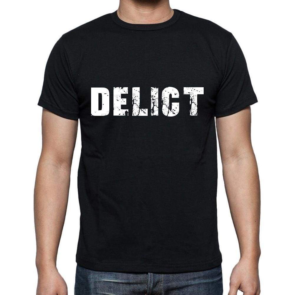 Delict Mens Short Sleeve Round Neck T-Shirt 00004 - Casual