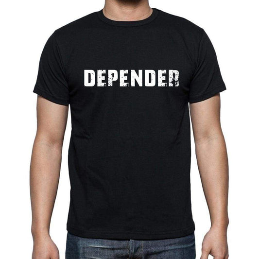 Depender Mens Short Sleeve Round Neck T-Shirt - Casual