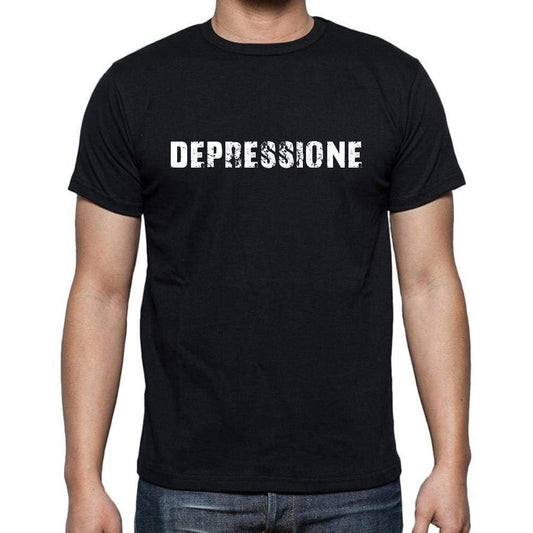 Depressione Mens Short Sleeve Round Neck T-Shirt 00017 - Casual