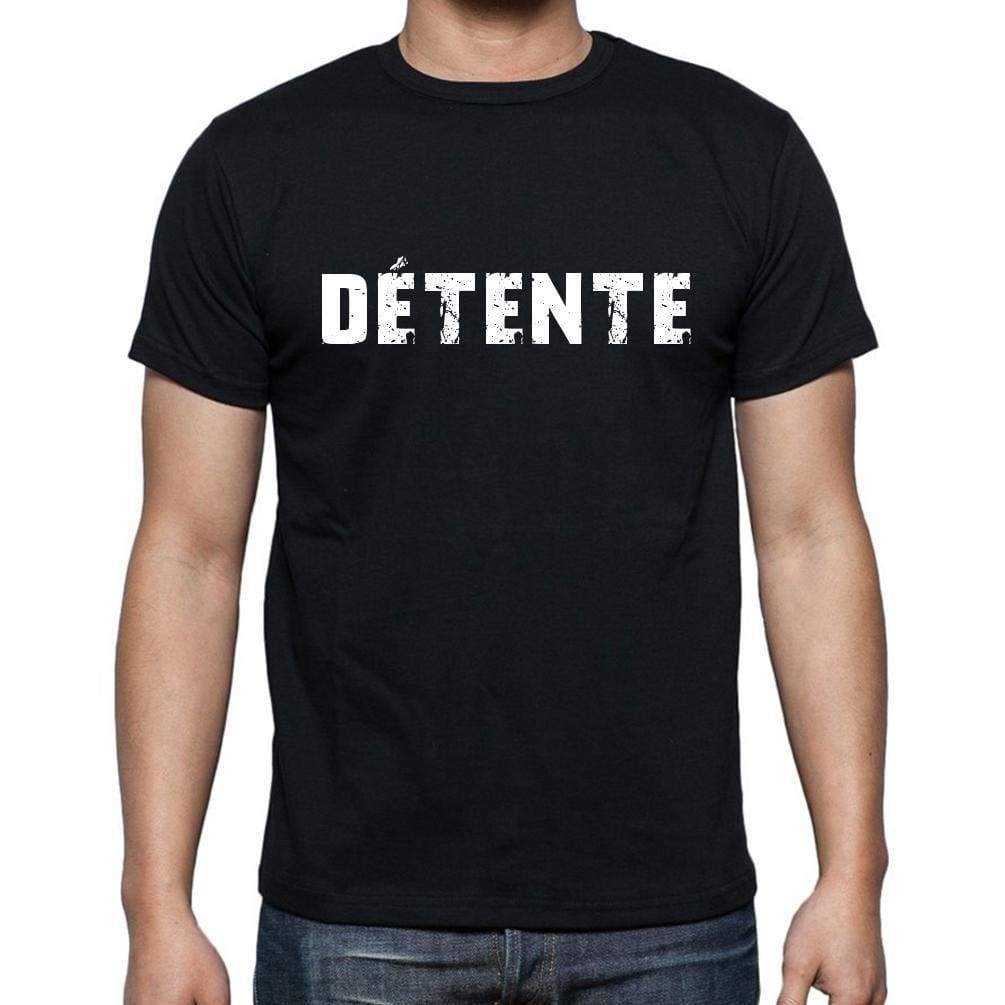 Détente French Dictionary Mens Short Sleeve Round Neck T-Shirt 00009 - Casual