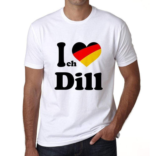 Dill Mens Short Sleeve Round Neck T-Shirt 00005 - Casual