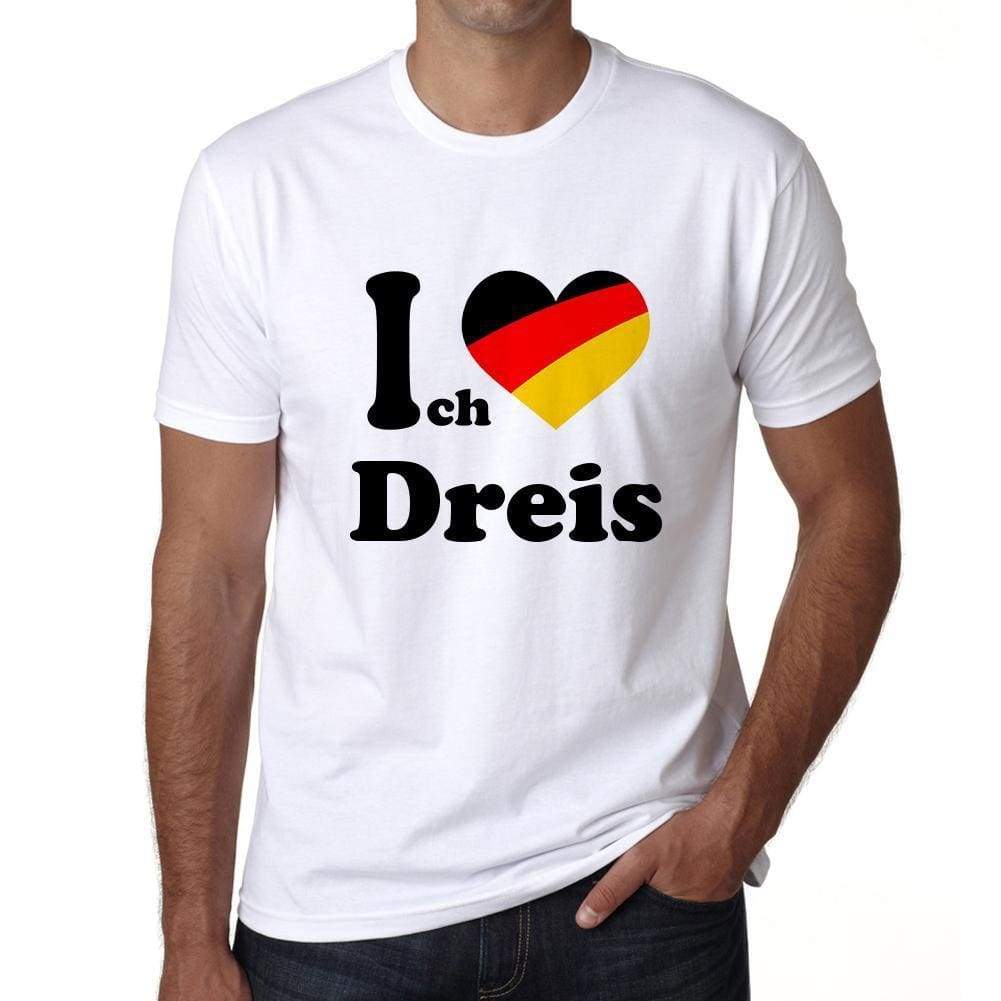 Dreis Mens Short Sleeve Round Neck T-Shirt 00005 - Casual