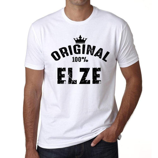 Elze Mens Short Sleeve Round Neck T-Shirt - Casual