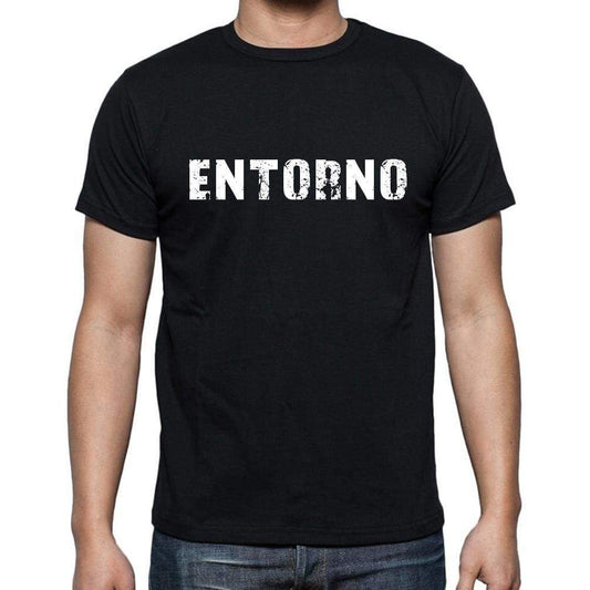 Entorno Mens Short Sleeve Round Neck T-Shirt - Casual