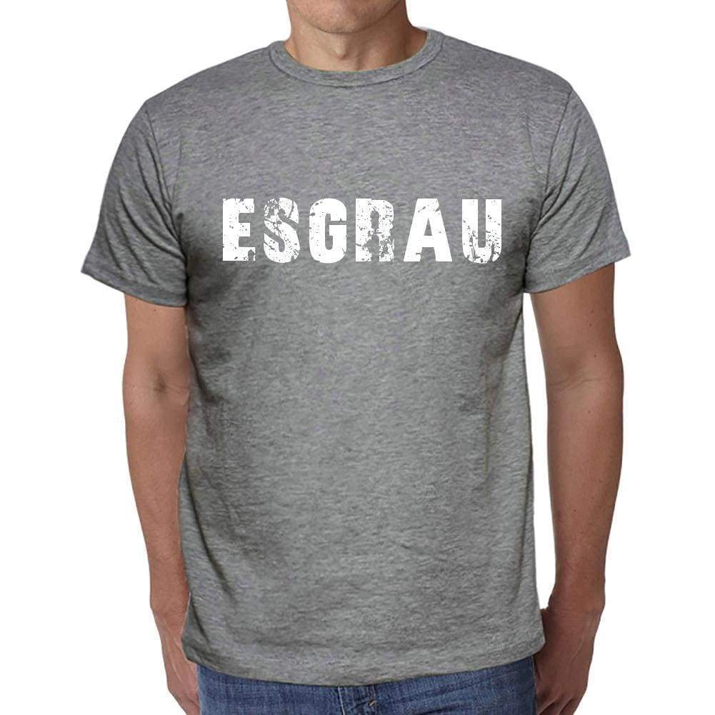 Esgrau Mens Short Sleeve Round Neck T-Shirt 00035 - Casual