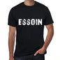Essoin Mens Vintage T Shirt Black Birthday Gift 00554 - Black / Xs - Casual