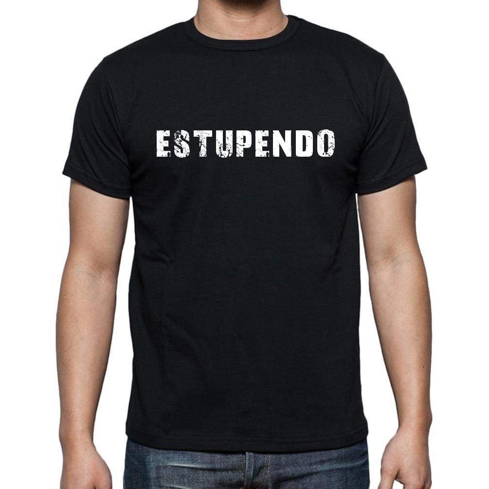 Estupendo Mens Short Sleeve Round Neck T-Shirt - Casual