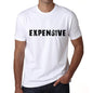 Expensive Mens T Shirt White Birthday Gift 00552 - White / Xs - Casual