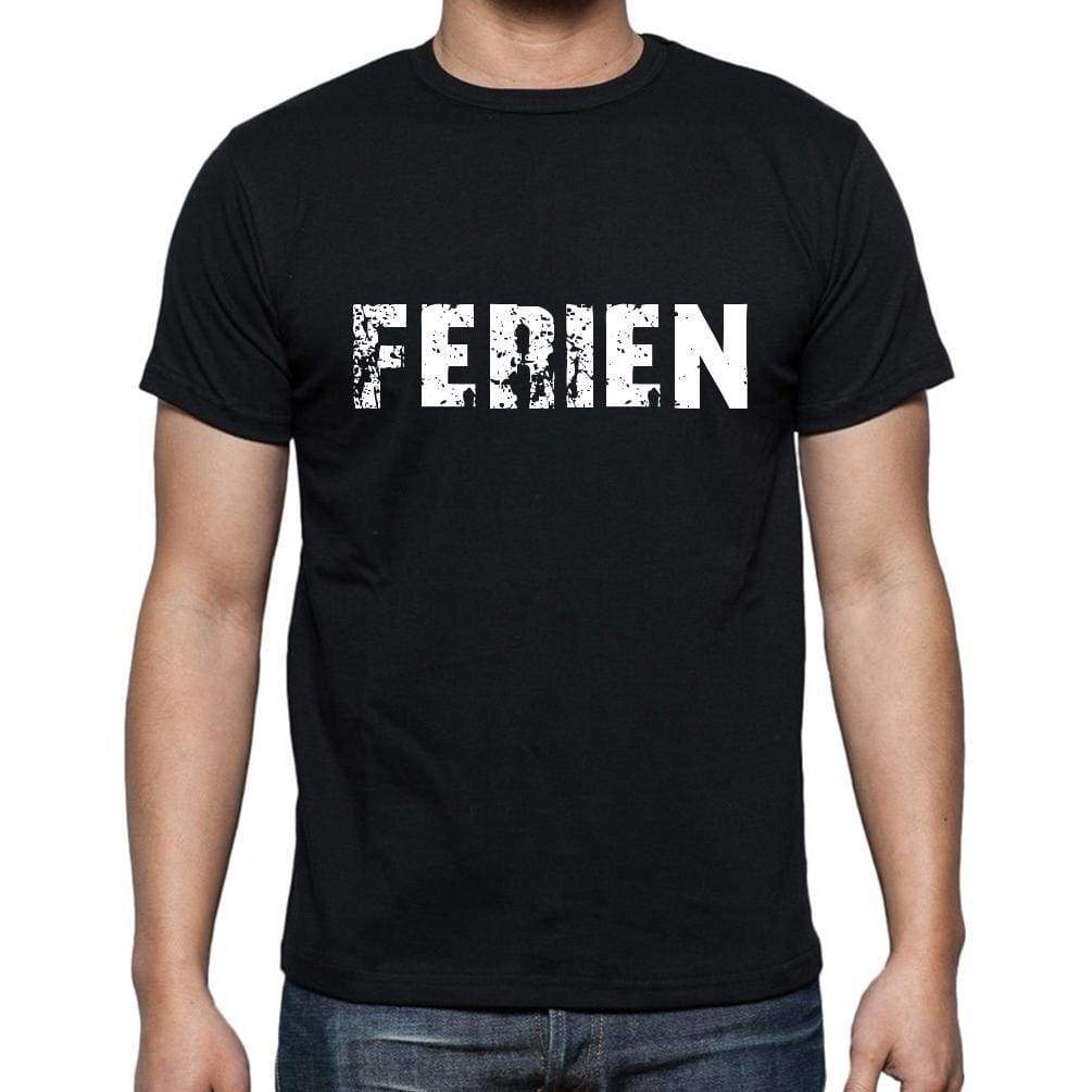 Ferien Mens Short Sleeve Round Neck T-Shirt - Casual