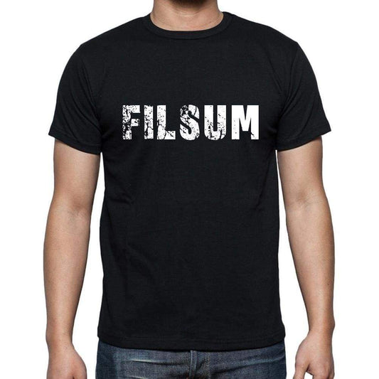 Filsum Mens Short Sleeve Round Neck T-Shirt 00003 - Casual