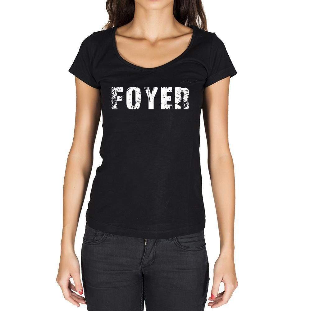 Foyer French Dictionary Womens Short Sleeve Round Neck T-Shirt 00010 - Casual