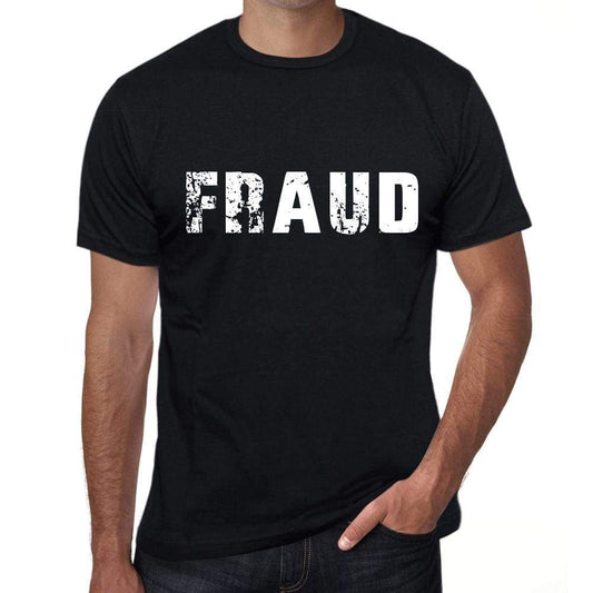 Fraud Mens Retro T Shirt Black Birthday Gift 00553 - Black / Xs - Casual