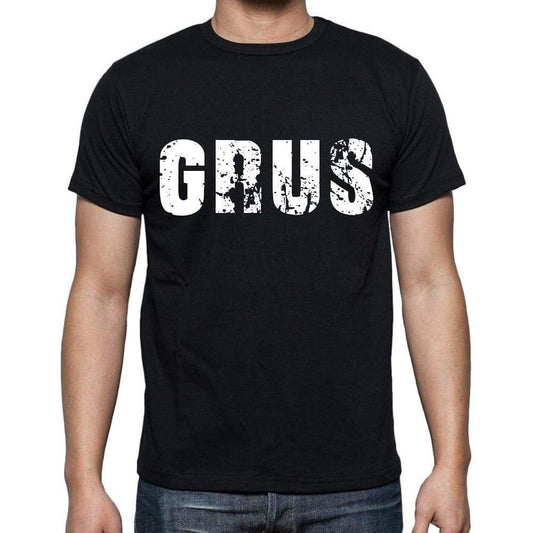 Grus Mens Short Sleeve Round Neck T-Shirt 00016 - Casual