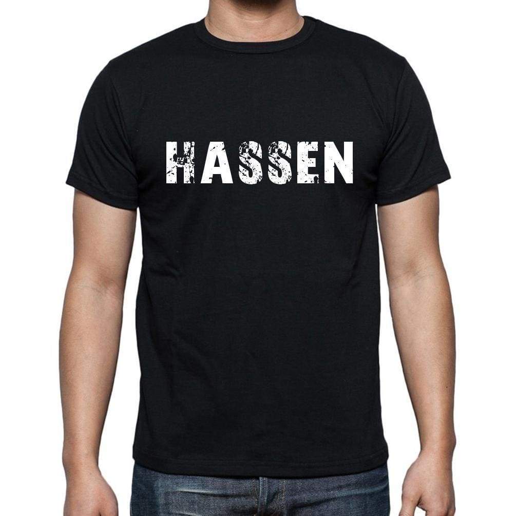 Hassen Mens Short Sleeve Round Neck T-Shirt - Casual