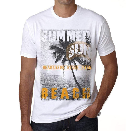 Headlands State Park Mens Short Sleeve Round Neck T-Shirt - Casual