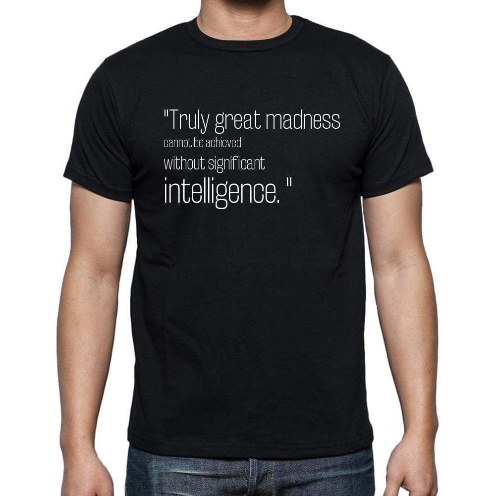 Henrik Tikkanen Quote T Shirts Truly Great Madness Ca T Shirts Men Black - Casual