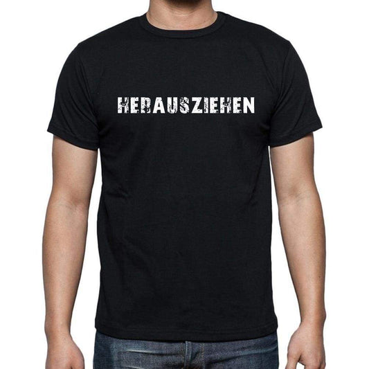 Herausziehen Mens Short Sleeve Round Neck T-Shirt - Casual