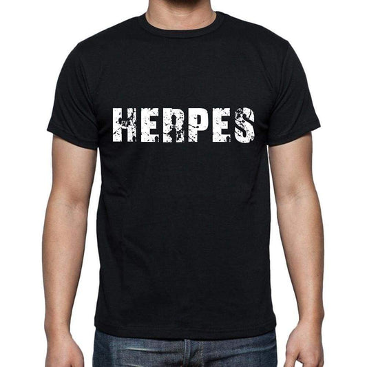 Herpes Mens Short Sleeve Round Neck T-Shirt 00004 - Casual