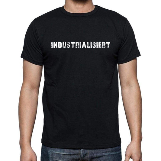 Industrialisiert Mens Short Sleeve Round Neck T-Shirt - Casual