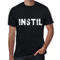 Instil Mens Vintage T Shirt Black Birthday Gift 00554 - Black / Xs - Casual