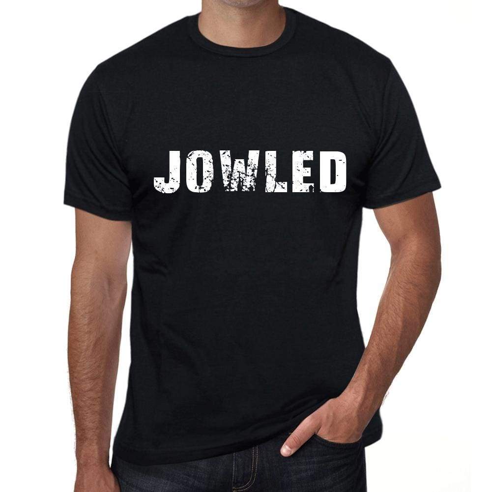 Jowled Mens Vintage T Shirt Black Birthday Gift 00554 - Black / Xs - Casual