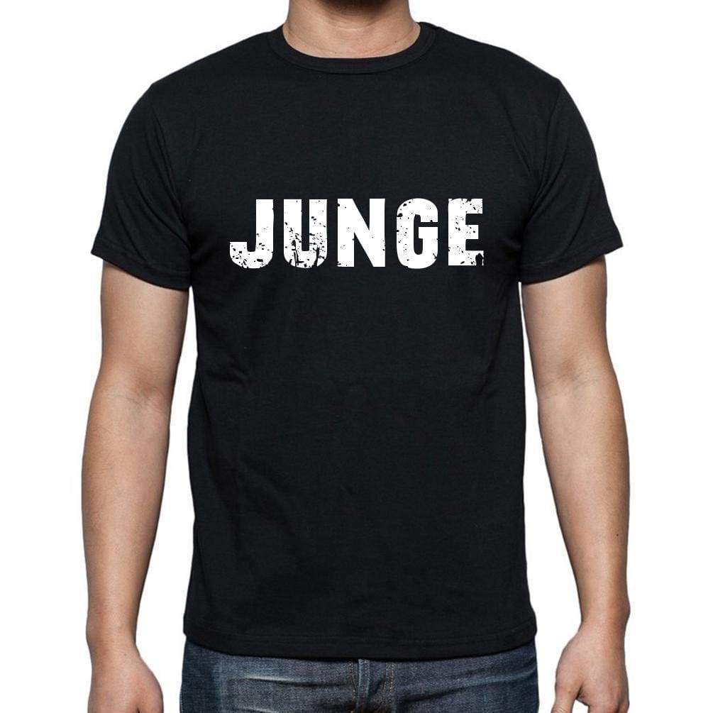 Junge Mens Short Sleeve Round Neck T-Shirt - Casual