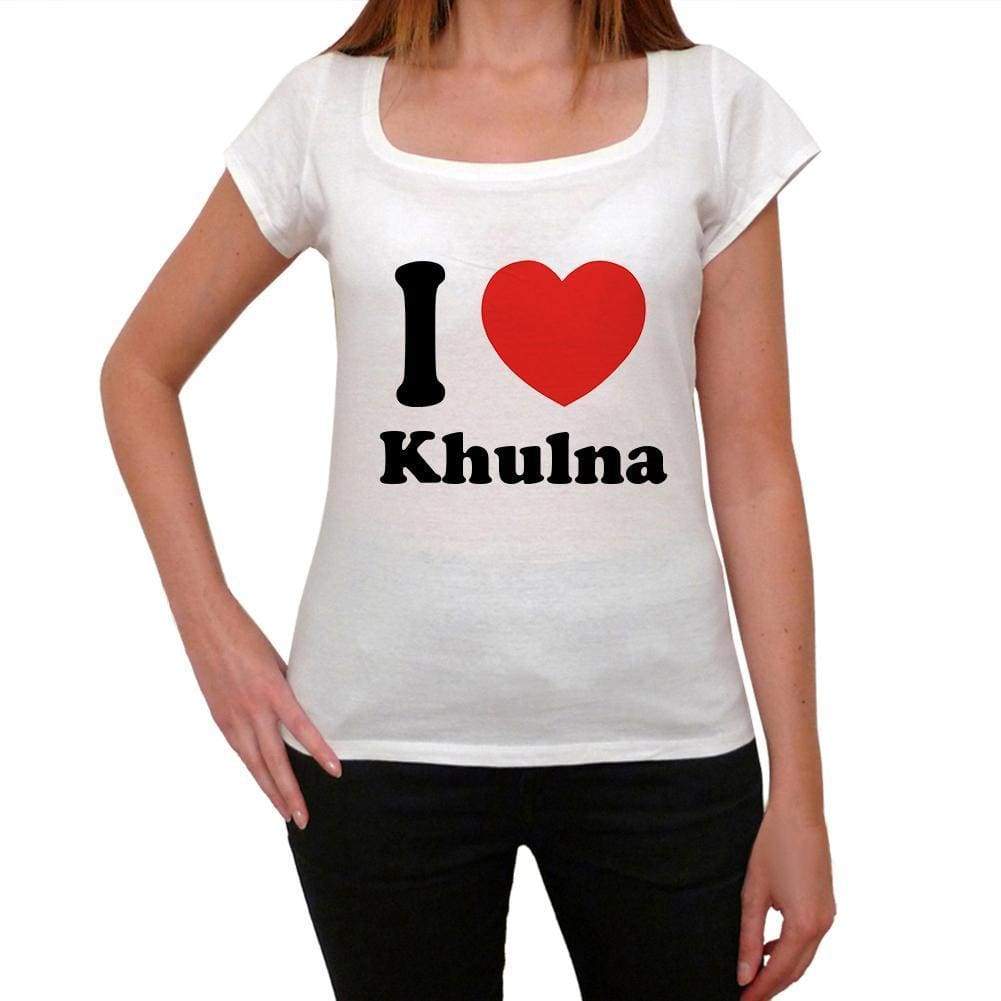 Khulna T shirt woman,traveling in, visit Khulna,<span>Women's</span> <span>Short Sleeve</span> <span>Round Neck</span> T-shirt 00031 - ULTRABASIC