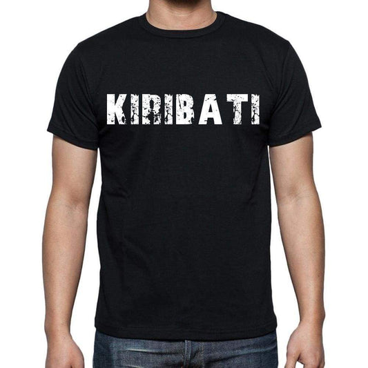 Kiribati T-Shirt For Men Short Sleeve Round Neck Black T Shirt For Men - T-Shirt