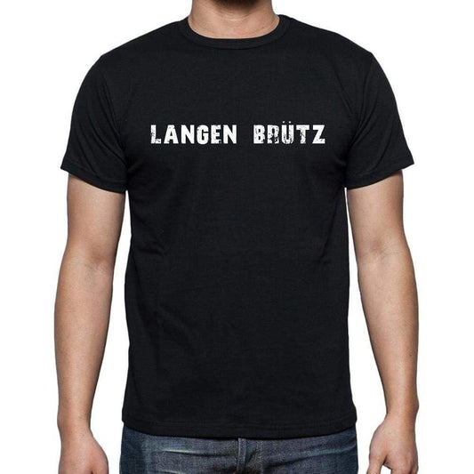 Langen Brtz Mens Short Sleeve Round Neck T-Shirt 00003 - Casual