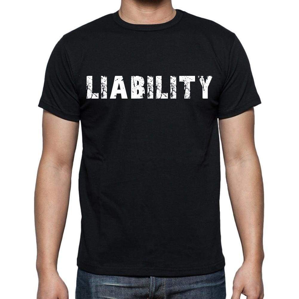 Liability Mens Short Sleeve Round Neck T-Shirt - Casual