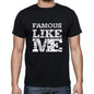 Like Me Black Mens Short Sleeve Round Neck T-Shirt 00055 - Black / S - Casual