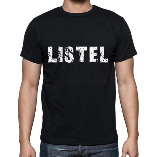 Listel Mens Short Sleeve Round Neck T-Shirt 00004 - Casual
