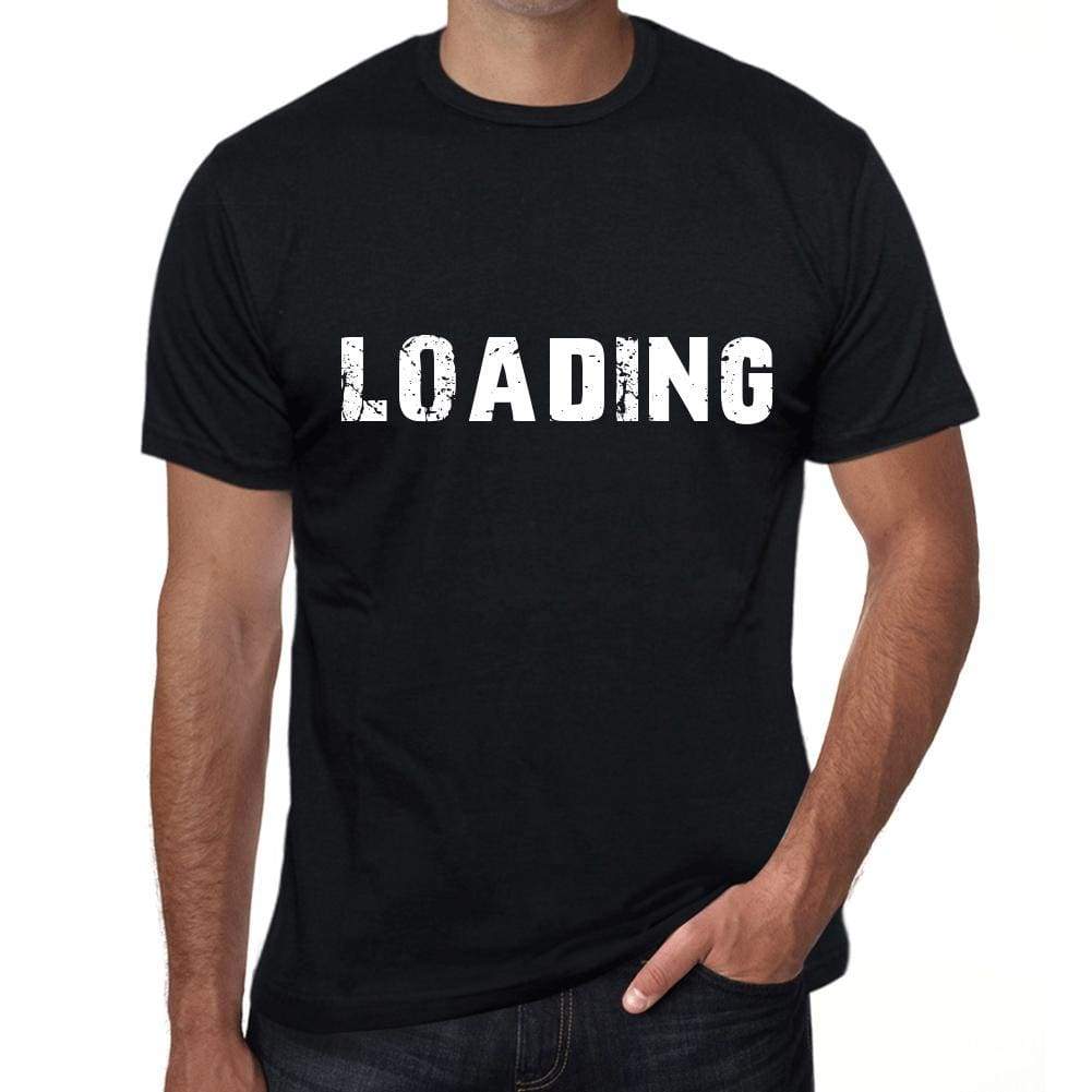 Loading Mens T Shirt Black Birthday Gift 00555 - Black / Xs - Casual
