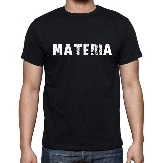 Materia Mens Short Sleeve Round Neck T-Shirt - Casual