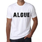 Mens Tee Shirt Vintage T Shirt Algue X-Small White 00561 - White / Xs - Casual
