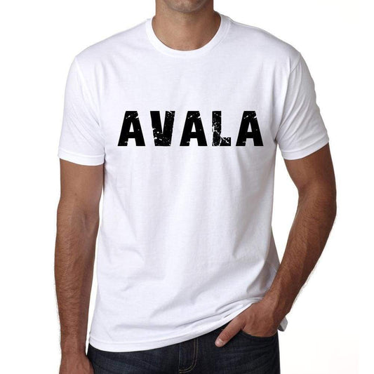 Mens Tee Shirt Vintage T Shirt Avala X-Small White 00561 - White / Xs - Casual