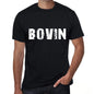 Mens Tee Shirt Vintage T Shirt Bovin X-Small Black 00558 - Black / Xs - Casual