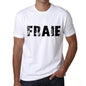 Mens Tee Shirt Vintage T Shirt Fraie X-Small White 00561 - White / Xs - Casual