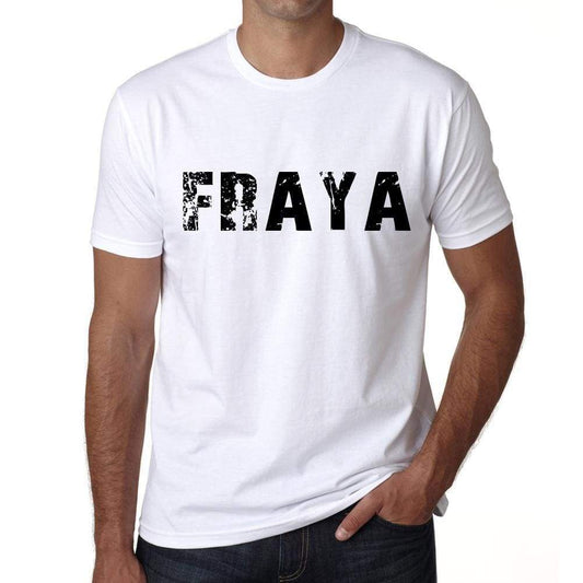 <span>Men's</span> Tee Shirt Vintage T shirt Fraya X-Small White 00561 - ULTRABASIC
