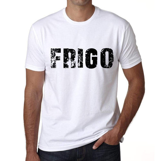 Mens Tee Shirt Vintage T Shirt Frigo X-Small White 00561 - White / Xs - Casual