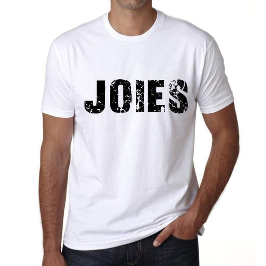 Mens Tee Shirt Vintage T Shirt Joies X-Small White 00561 - White / Xs - Casual