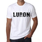 Mens Tee Shirt Vintage T Shirt Luron X-Small White - White / Xs - Casual