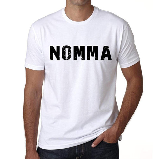 Mens Tee Shirt Vintage T Shirt Nomma X-Small White - White / Xs - Casual