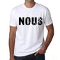 Mens Tee Shirt Vintage T Shirt Nous X-Small White 00560 - White / Xs - Casual
