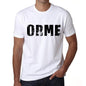 Mens Tee Shirt Vintage T Shirt Orme X-Small White 00560 - White / Xs - Casual